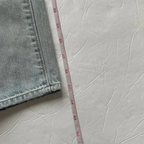 Lucky Brand jeans, Sienna slim boyfriend, Distressed, embroidered flowers, size0 - Picture 12 of 13